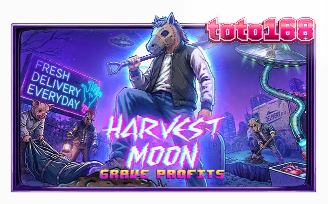 Tampilan antarmuka slot Harvest Moon Grave Profits pada perangkat mobile